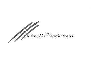 MONTICELLO PRODUCTIONS logo
