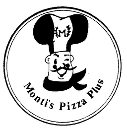 MONTI'S PIZZA PLUS logo