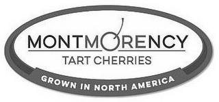 MONTMORENCY TART CHERRIES GROWN IN NORTH AMERICA logo