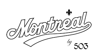 MONTREAL BY 503 logo