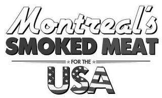 MONTREAL'S SMOKED MEAT FOR THE USA logo