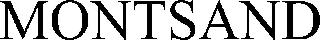 MONTSAND logo