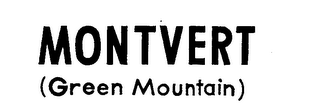 MONTVERT (GREEN MOUNTAIN) logo