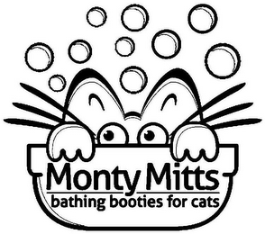 MONTY MITTS BATHING BOOTIES FOR CATS logo