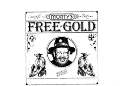 MONTY'S FREE GOLD logo