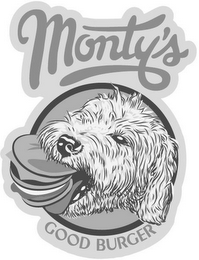 MONTY'S GOOD BURGER logo