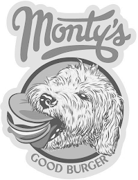 MONTY'S GOOD BURGER logo