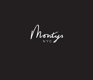 MONTYS NYC logo