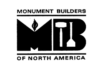 MONUMENT BUILDERS OF NORTH AMERICA MB logo