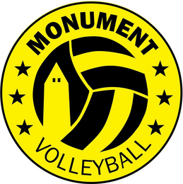 MONUMENT VOLLEYBALL logo