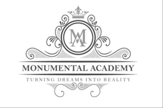MONUMENTAL ACADEMY M A TURNING DREAMS INTO REALITY logo