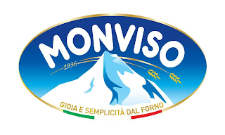 MONVISO 1936 GIOIA E SEMPLICITÀ DAL FORNO logo