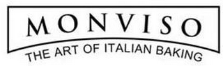 MONVISO THE ART OF ITALIAN BAKING logo