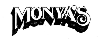 MONYA'S logo