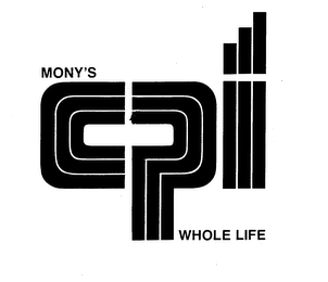 MONY'S CPI WHOLE LIFE logo