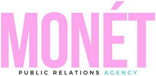 MONÉT PUBLIC RELATIONS AGENCY logo