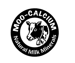 MOO-CALCIUM NATURAL MILK MINERALS logo