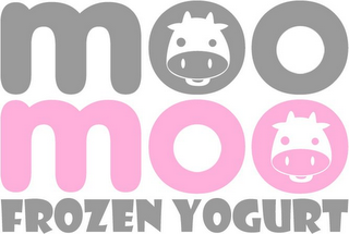 MOO MOO FROZEN YOGURT logo