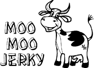 MOO MOO JERKY MM logo