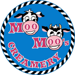 MOO MOO'S CREAMERY logo