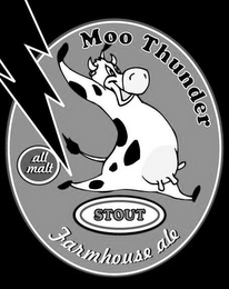 MOO THUNDER STOUT FARMHOUSE ALE ALL MALT logo