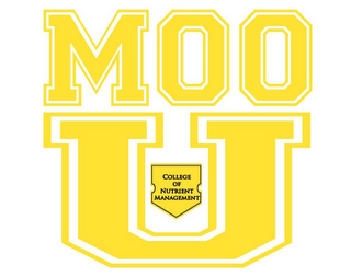 MOO U COLLEGE OF NUTRIENT MANAGEMENT logo