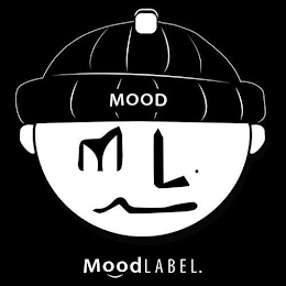 MOOD M L  MOODLABEL. logo