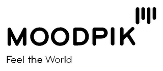 MOODPIK FEEL THE WORLD logo