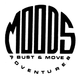 MOODS BUST & MOVE ADVENTURES logo