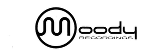 MOODY RECORDINGS logo