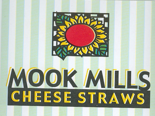 MOOK MILLS CHEESE STRAWS logo