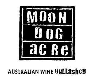 MOON DOG ACRE AUSTRALIAN WINE UNLEASHED logo