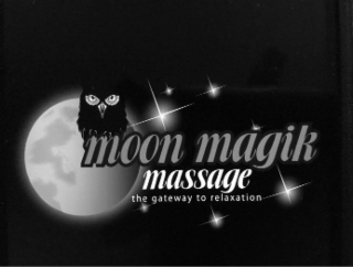 MOON MAGIK MASSAGE THE GATEWAY TO RELAXATION logo