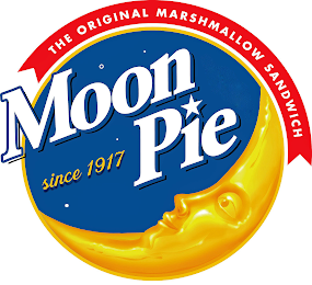 MOON PIE SINCE 1917 THE ORIGINAL MARSHMALLOW SANDWICH logo