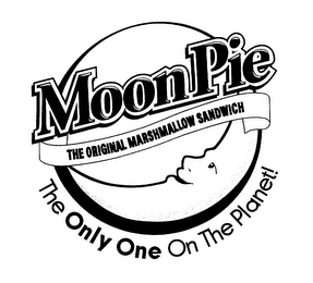 MOON PIE - THE ONLY ONE ON THE PLANET logo