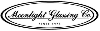 MOONLIGHT GLASSING CO. SINCE 1979 logo