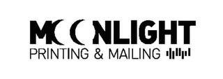 MOONLIGHT PRINTING & MAILING logo
