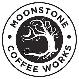 MOONSTONE COFFEE WORKS logo