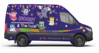 MOONY & THE PALS! @ MY RAMADAN MOON logo