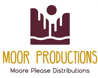 MOOR PRODUCTIONS MOORE PLEASE DISTRIBUTIONS logo