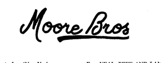 MOORE BROS logo