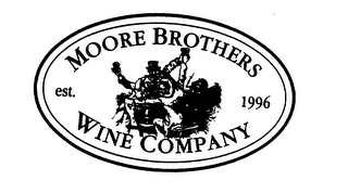 MOORE BROTHERS WINE COMPANY EST. 1996 logo
