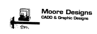 MOORE DESIGNS CADD & GRAPHIC DESIGN logo