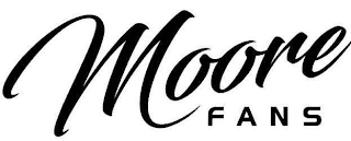 MOORE FANS logo