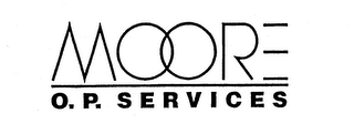 MOORE O.P. SERVICES logo