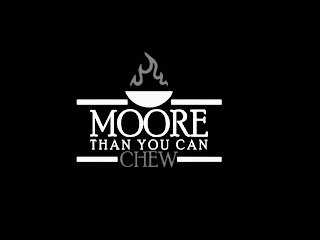 MOORE THAN YOU CAN CHEW logo