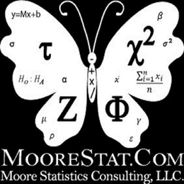 MOORESTAT.COM MOORE STATISTICS CONSULTING, LLC. logo