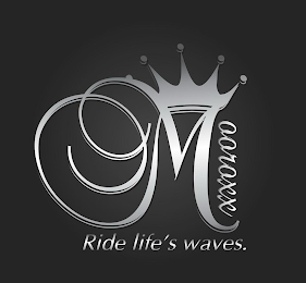 MOOROXX RIDE LIFE'S WAVES. logo