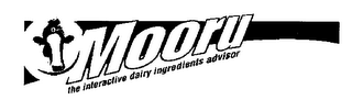 MOORU THE INTERACTIVE DAIRY INGREDIENTS ADVISOR logo