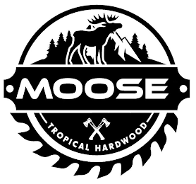 MOOSE TROPICAL HARDWOOD logo